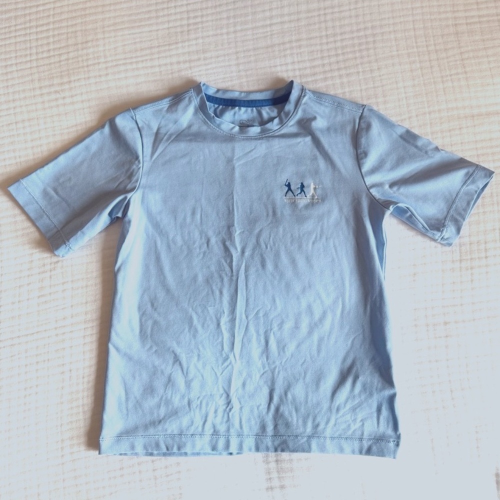 Vineyard Vines Baseball Graphic Performance Shirt Size 5
